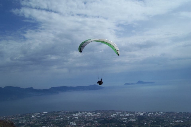 Vuelos sobre los territorios de Campania 